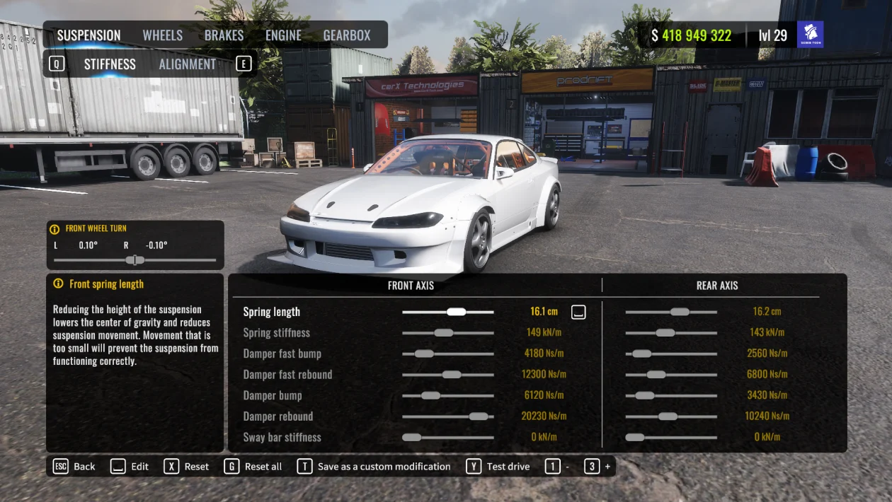 Master Car Tuning in CarX Drift Racing Online The Complete Guide to Drifting Setup