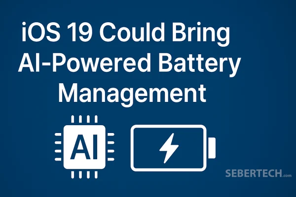 iOS 19 Could Bring AI-Powered Battery Management 1 iOS 19 Could Bring AI Powered Battery Management