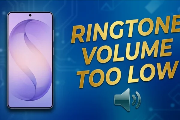 How to Fix Samsung Galaxy S26 Ultra Ringtone Volume Too Low 1