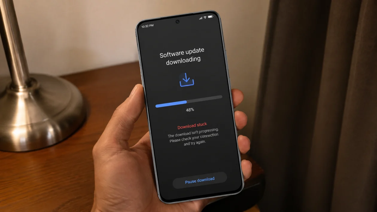 How to Fix Infinix GT 50 Pro Software Update Stuck on Download