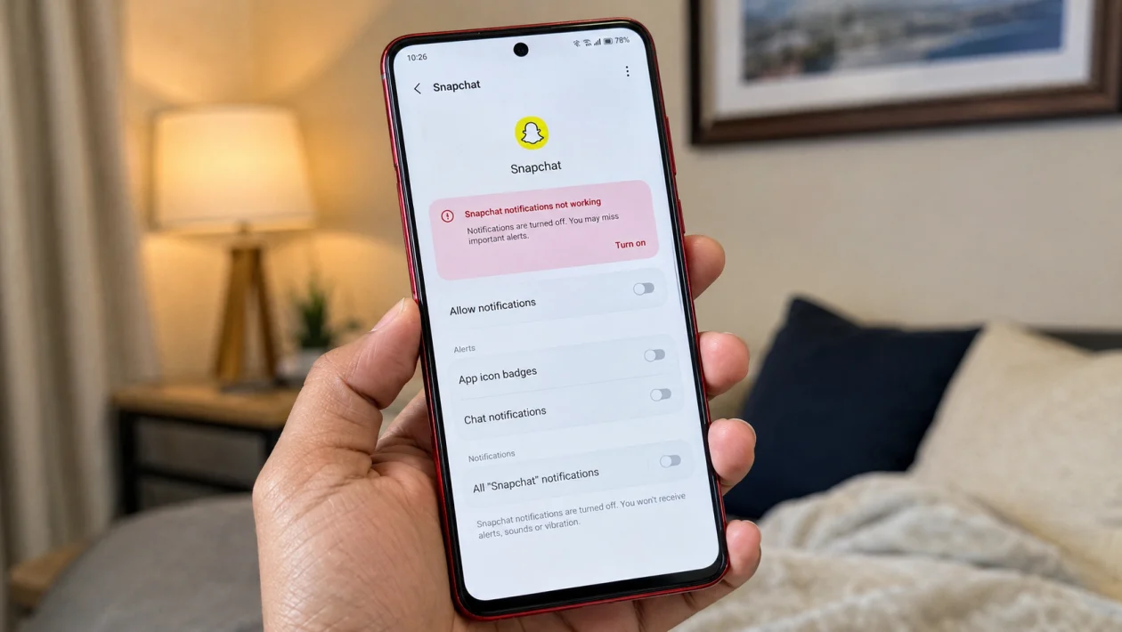 How to Fix Snapchat Notifications Not Working on vivo Y51 Pro