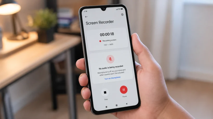How to Fix Xiaomi Poco C81 Pro Screen Recorder With No Audio