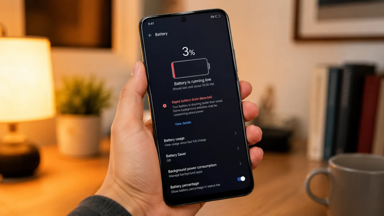 How to Fix vivo Y60 With Rapid Battery Drain