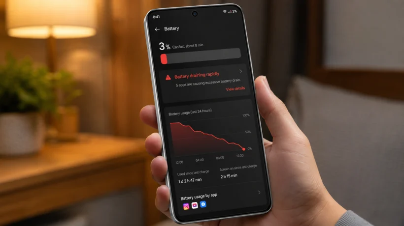 How to Fix Realme P4R With Rapid Battery Drain