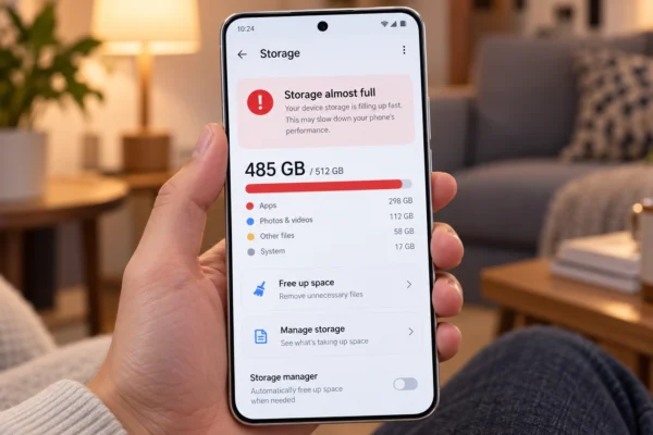 How to Fix vivo X500 Pro With Storage Quickly Filling up